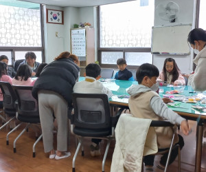 중흥S클래스 마을봉사단 층간소음, 담배 예방활동 